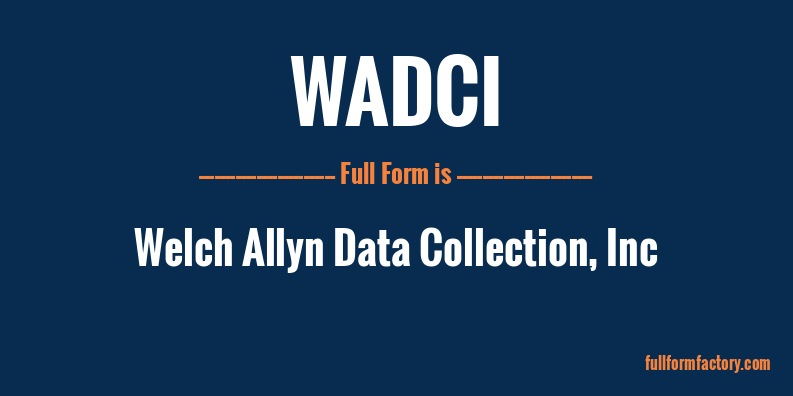 wadci-full-form