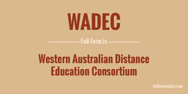 wadec-full-form