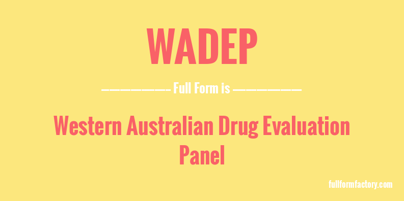 wadep-full-form