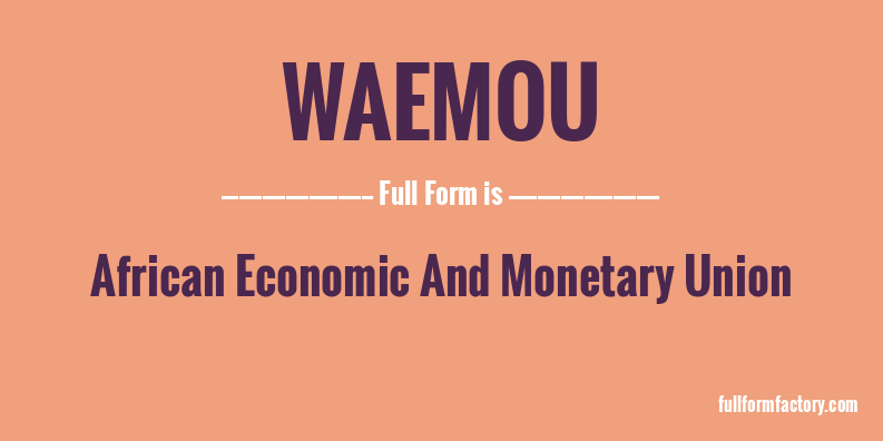 waemou-full-form