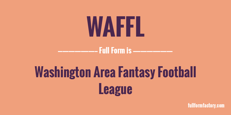 waffl-full-form