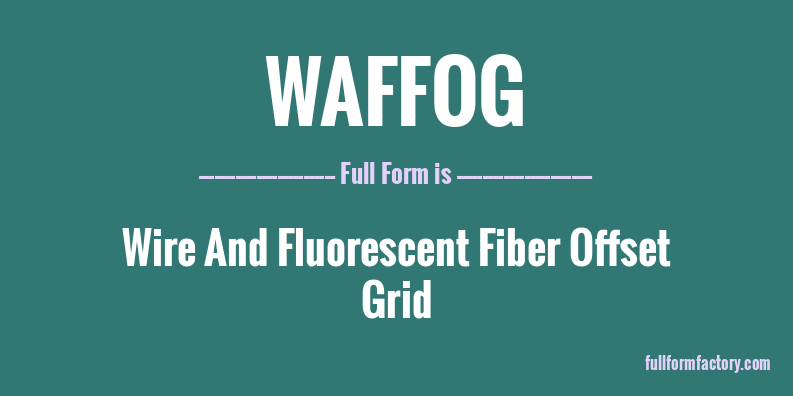 waffog-full-form