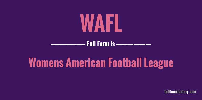 wafl-full-form
