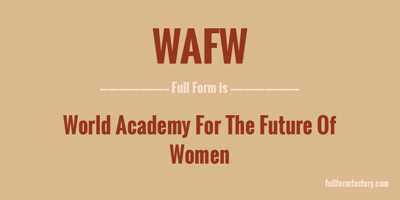 wafw-full-form