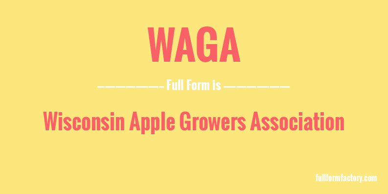 waga-full-form