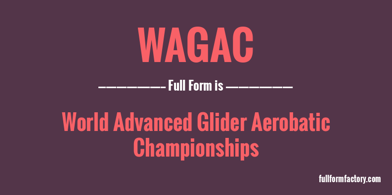 wagac-full-form