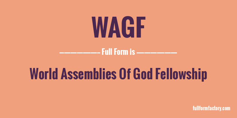 wagf-full-form