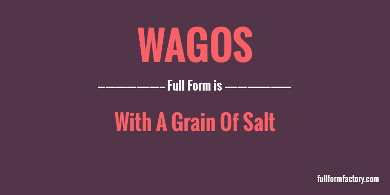 wagos-full-form