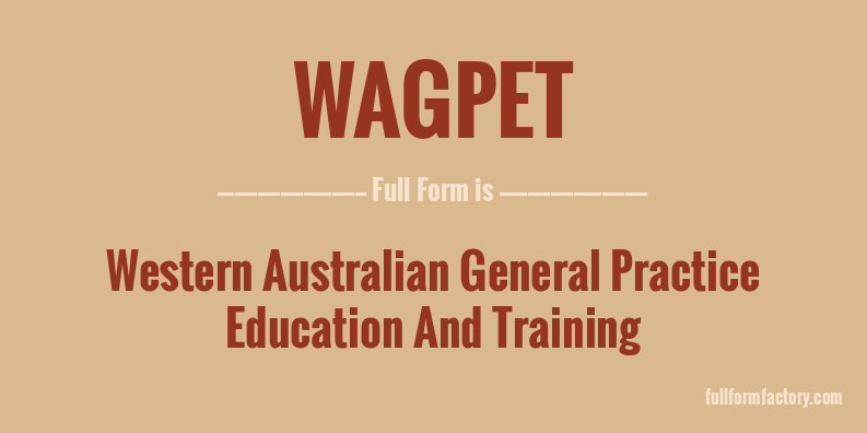 wagpet-full-form