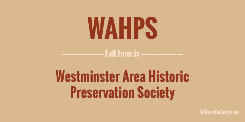 wahps-full-form
