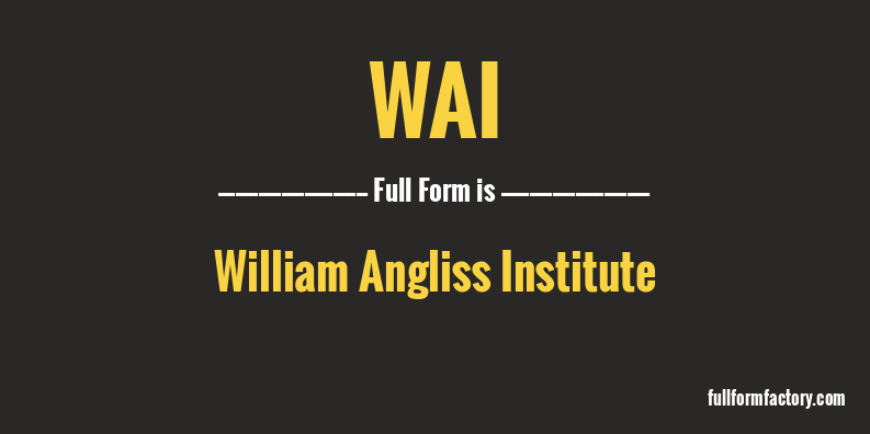 wai-full-form