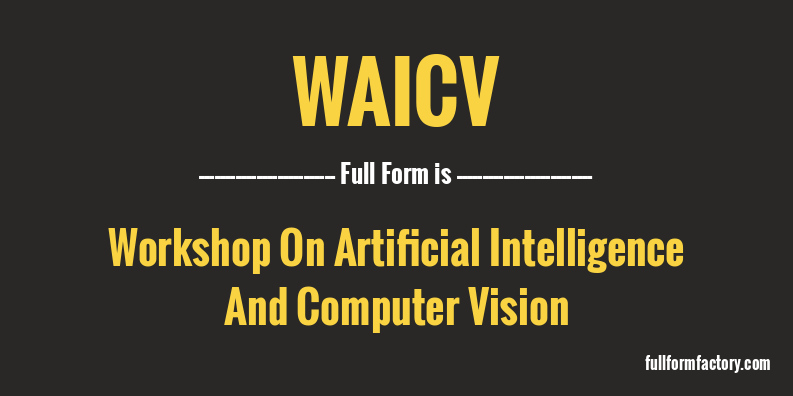 waicv-full-form