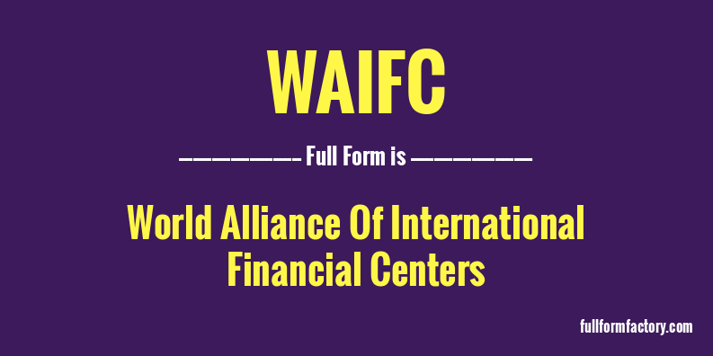 waifc-full-form