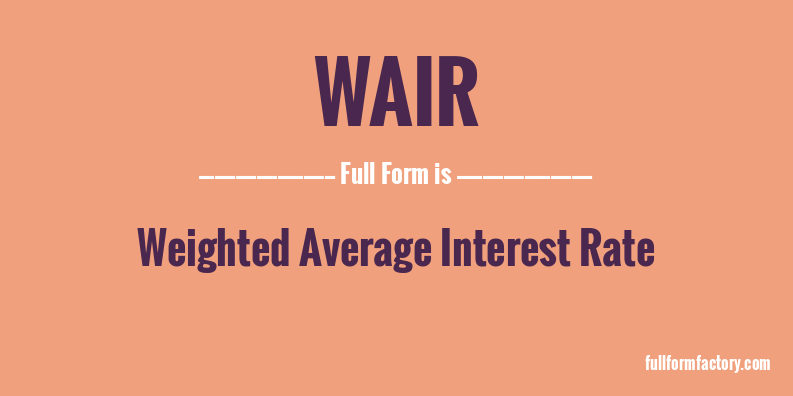 wair-full-form