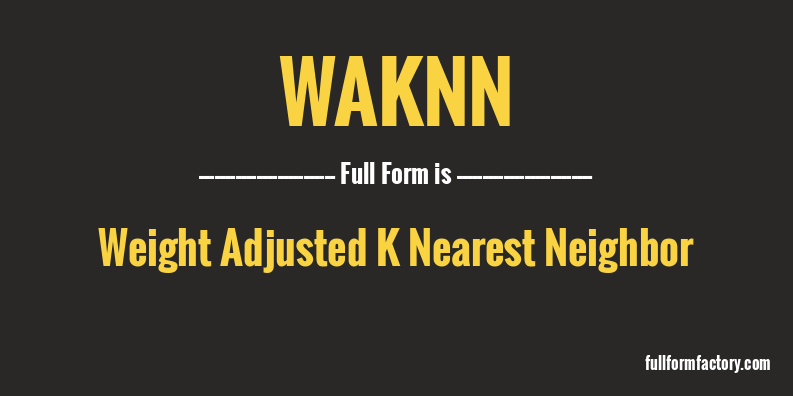 waknn-full-form