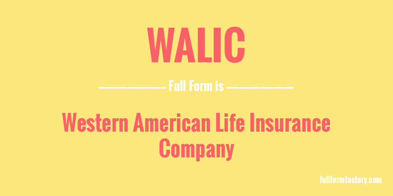 walic-full-form