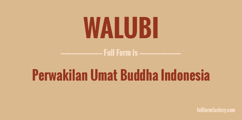 walubi-full-form