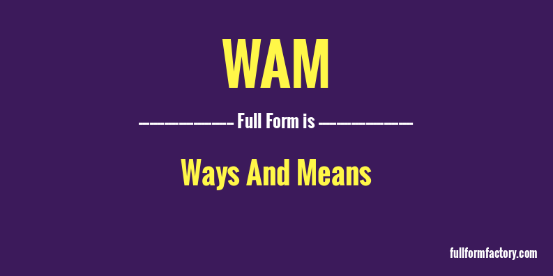 wam-full-form