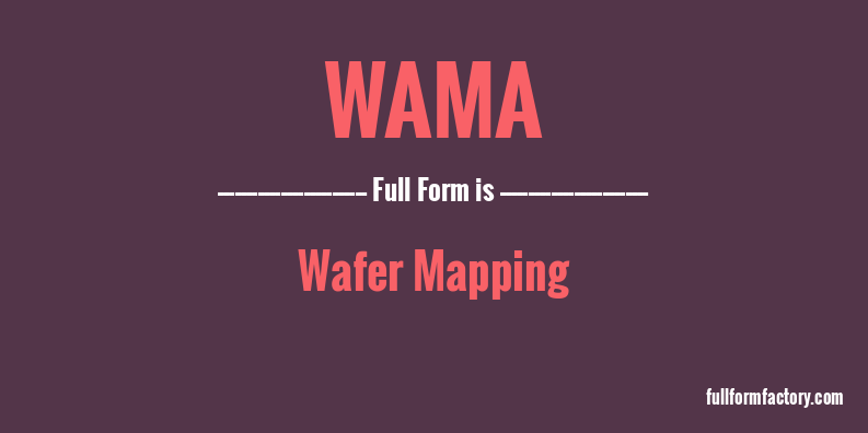 wama-full-form