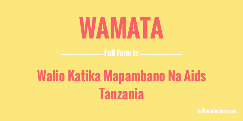 wamata-full-form