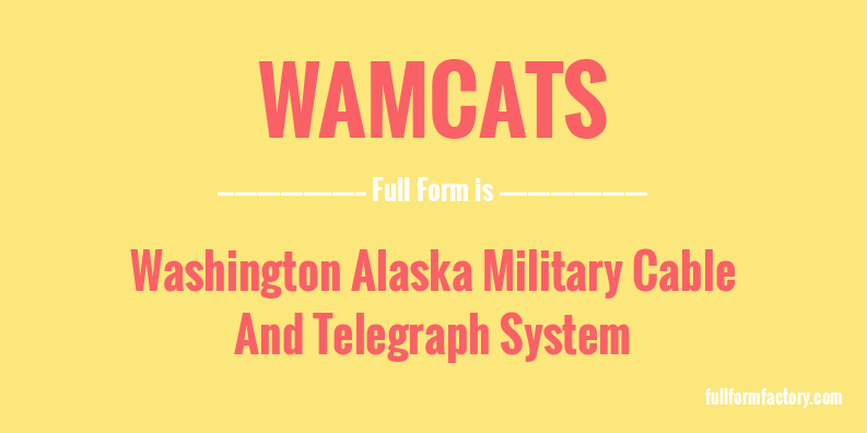 wamcats-full-form
