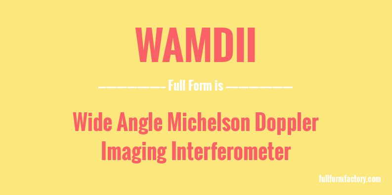 wamdii-full-form