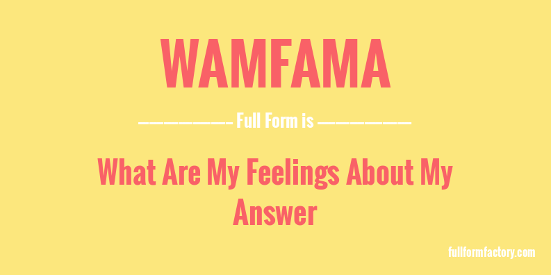wamfama-full-form