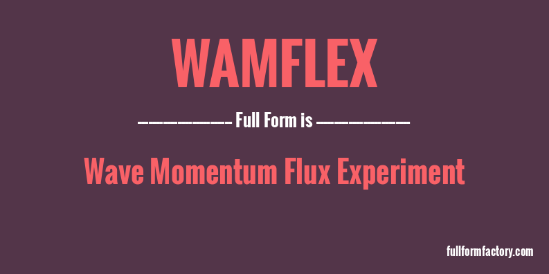 wamflex-full-form