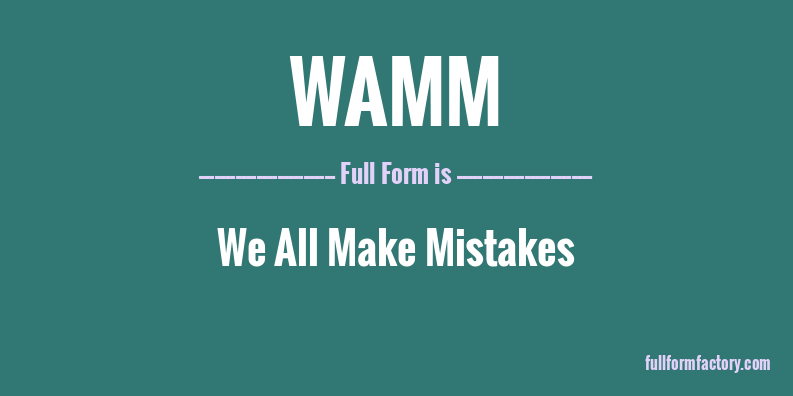 wamm-full-form