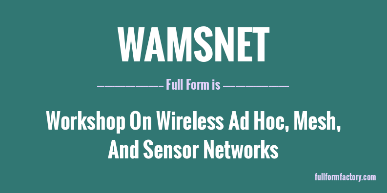 wamsnet-full-form