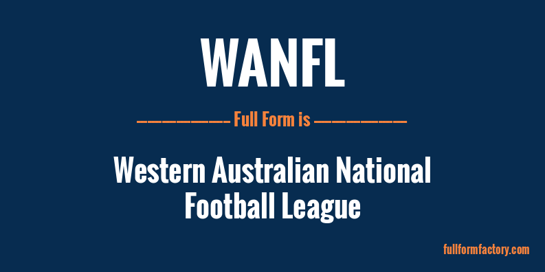 wanfl-full-form