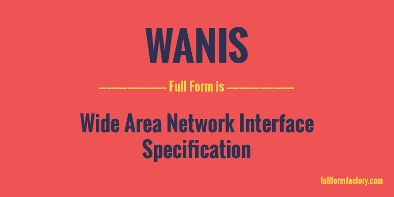 wanis-full-form