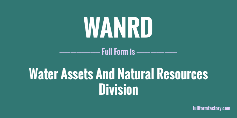 wanrd-full-form