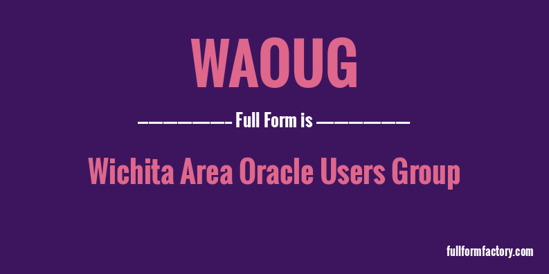 waoug-full-form