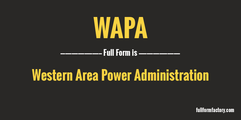 wapa-full-form