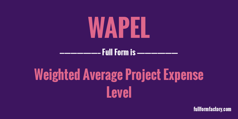 wapel-full-form