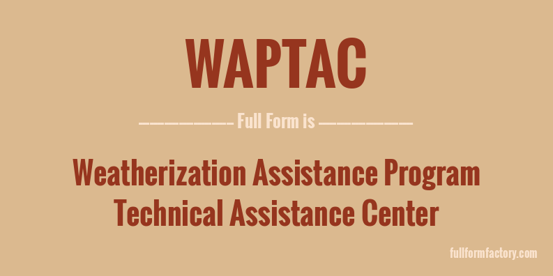 waptac-full-form