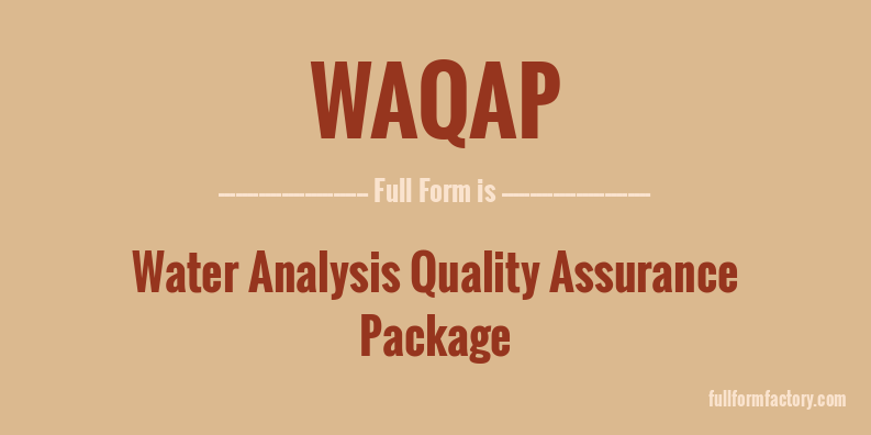 waqap-full-form
