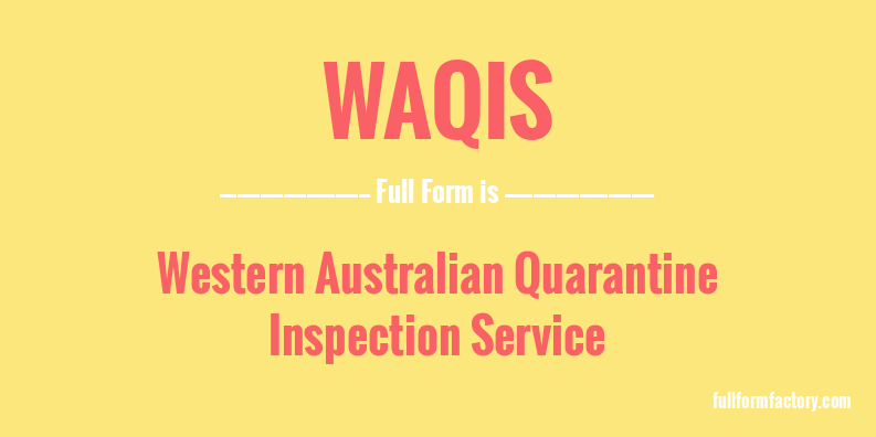 waqis-full-form