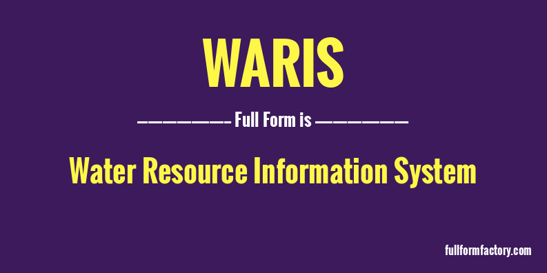 waris-full-form