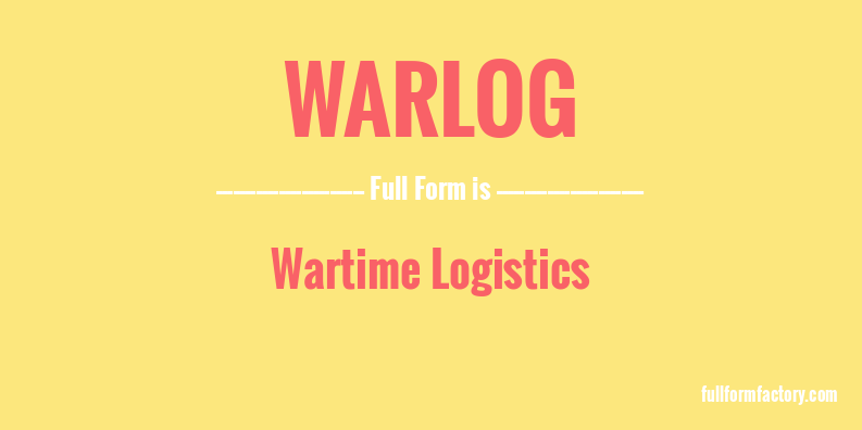 warlog-full-form