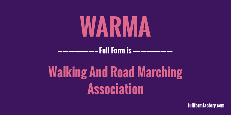 warma-full-form