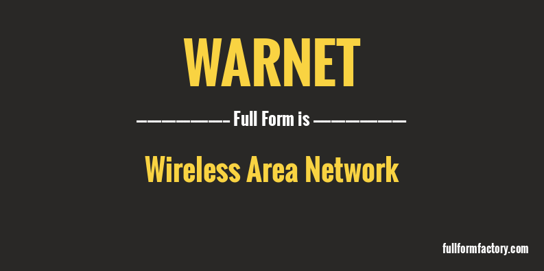 warnet-full-form