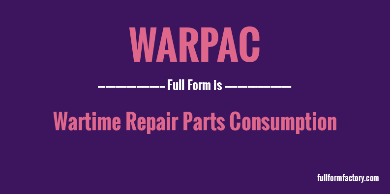 warpac-full-form