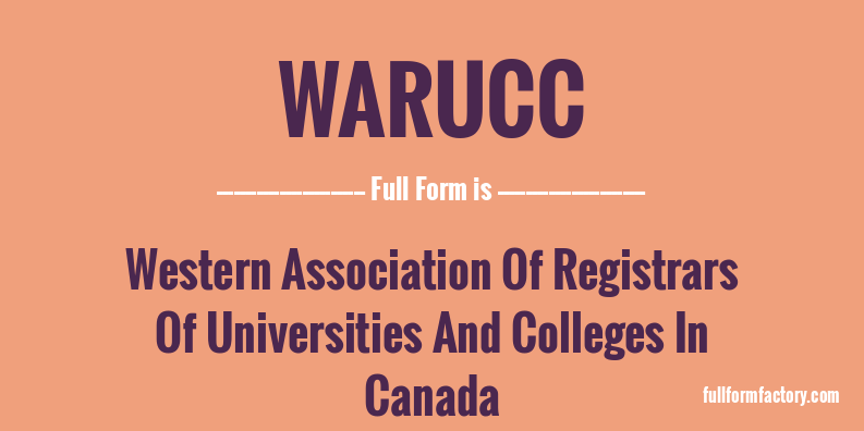 warucc-full-form
