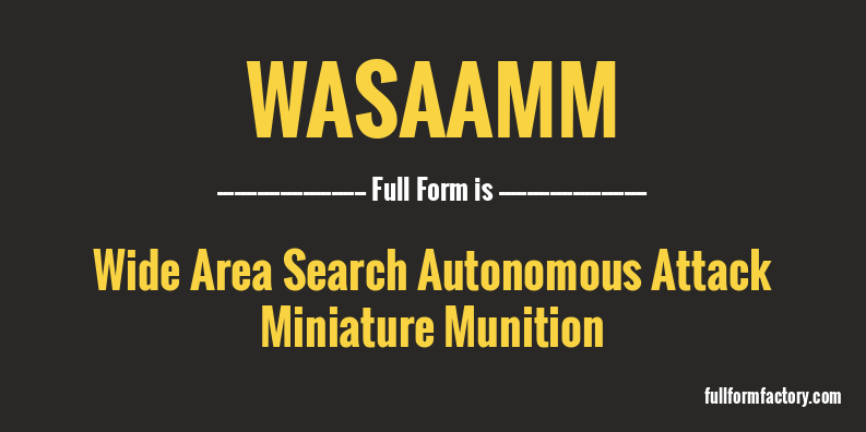 wasaamm-full-form