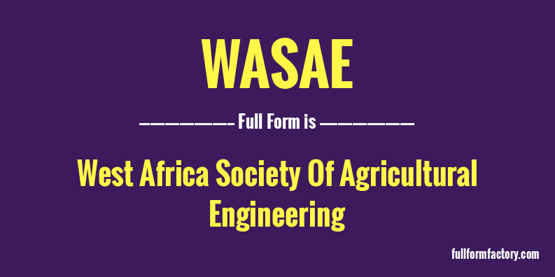 wasae-full-form