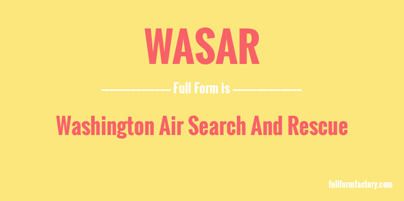 wasar-full-form