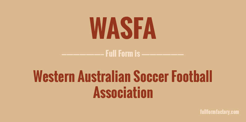 wasfa-full-form