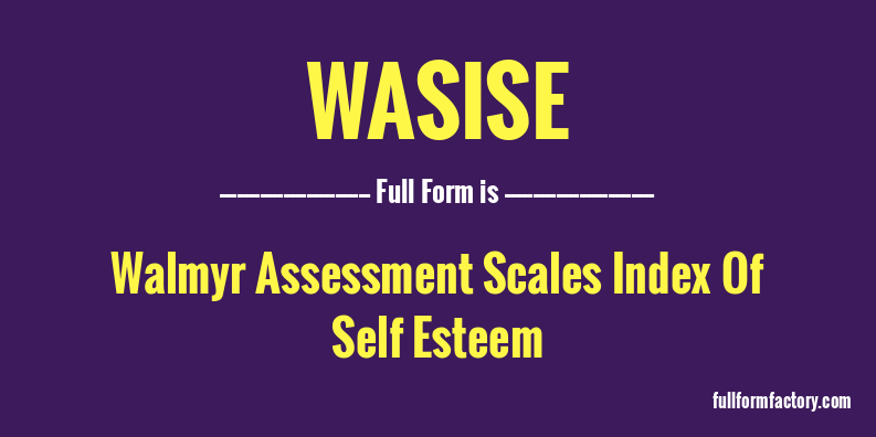 wasise-full-form
